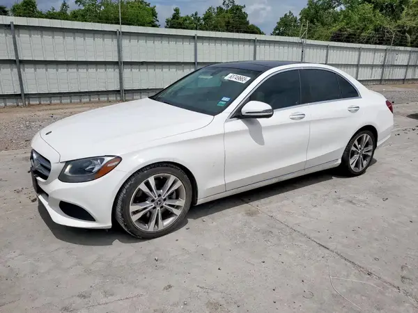 WDDWF4JB0JR332894 2018 MERCEDES-BENZ C-KLASSE - Image 1