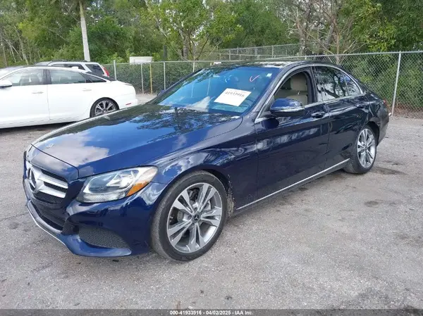 WDDWF4JB2JR345906 2018 MERCEDES-BENZ C-KLASSE - Image 2