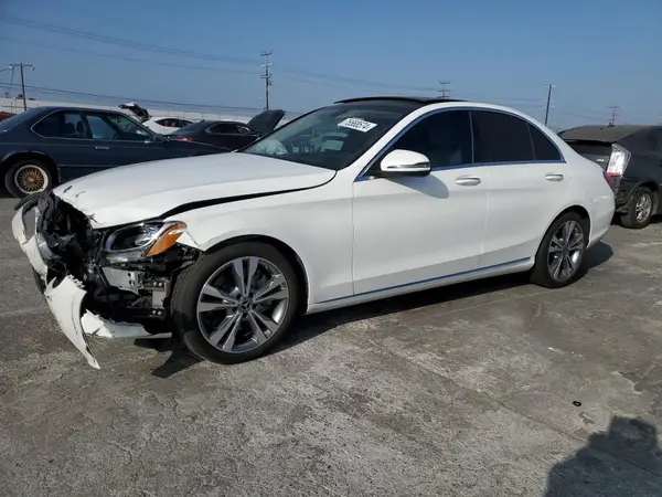 WDDWF4JB2JR395558 2018 MERCEDES-BENZ C-KLASSE - Image 1