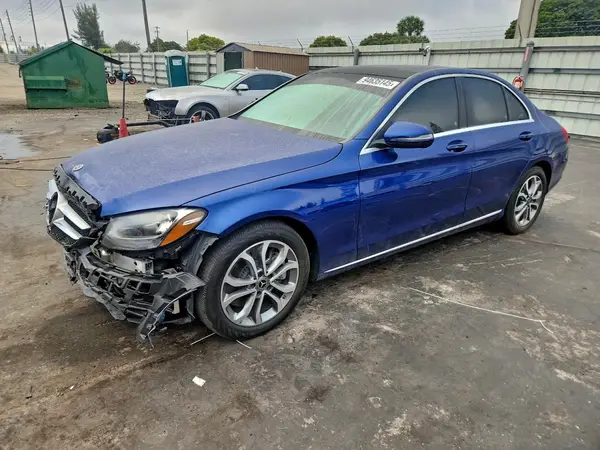 WDDWF4JB3JR417406 2018 MERCEDES-BENZ C-KLASSE - Image 1