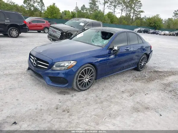WDDWF4JB4JR333997 2018 MERCEDES-BENZ C-KLASSE - Image 2