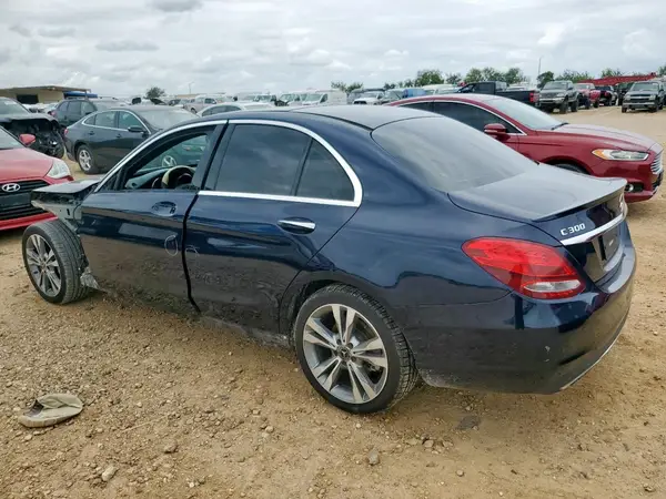 WDDWF4JB4JR390166 2018 MERCEDES-BENZ C-KLASSE - Image 2