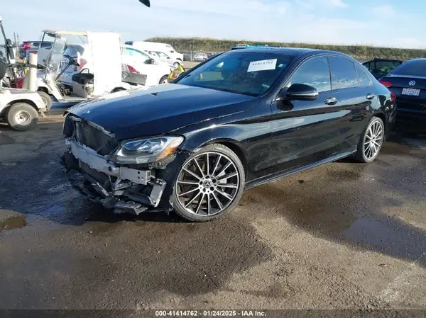 WDDWF4JB4JR399255 2018 MERCEDES-BENZ C-KLASSE - Image 2