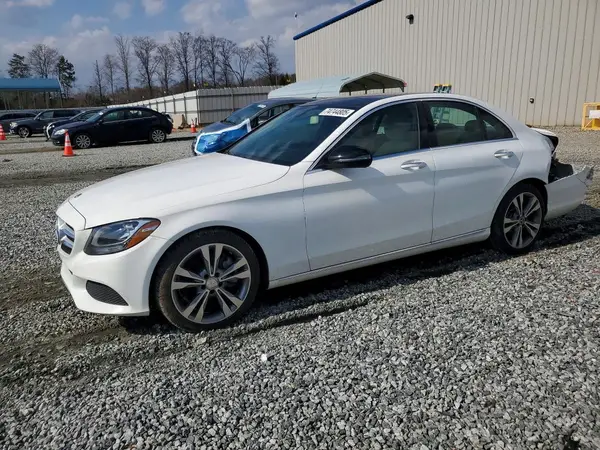 WDDWF4JB5JR329828 2018 MERCEDES-BENZ C-KLASSE - Image 1