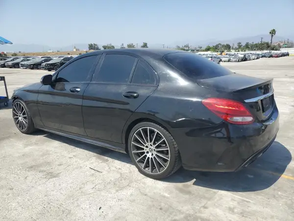 WDDWF4JB5JR411669 2018 MERCEDES-BENZ C-KLASSE - Image 2