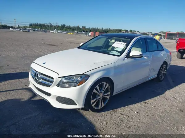 WDDWF4JB6HR281444 2017 MERCEDES-BENZ C-KLASSE - Image 2