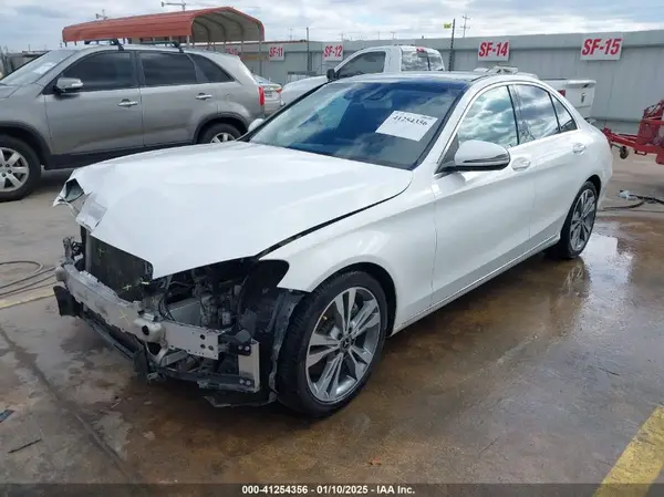 WDDWF4JB6JR412698 2018 MERCEDES-BENZ C-KLASSE - Image 2