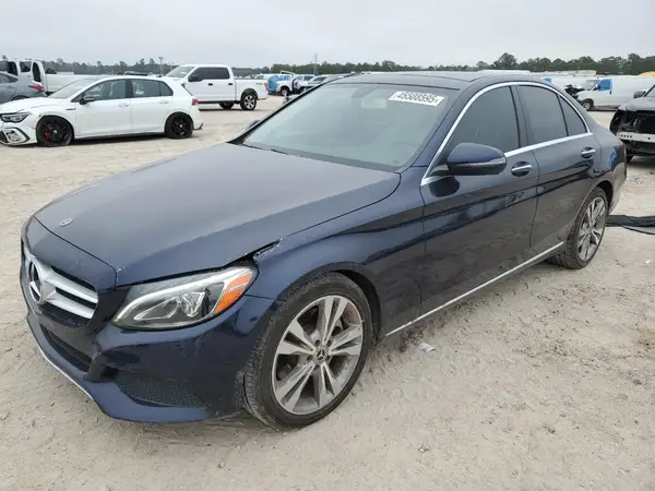 WDDWF4JB7JR329975 2018 MERCEDES-BENZ C-KLASSE - Image 1
