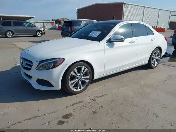 WDDWF4JB9JR348043 2018 MERCEDES-BENZ C-KLASSE - Image 2