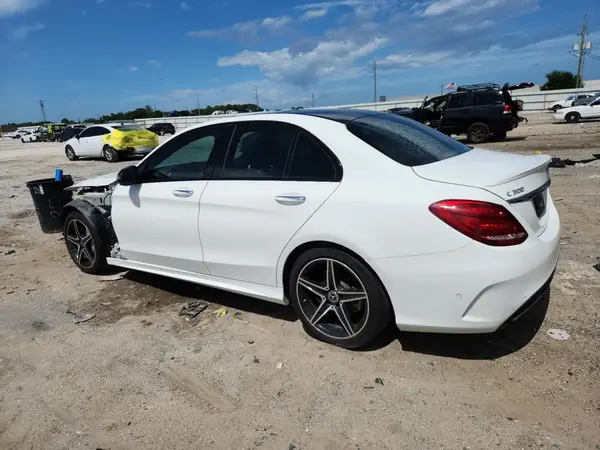 WDDWF4JB9JR376909 2018 MERCEDES-BENZ C-KLASSE - Image 2