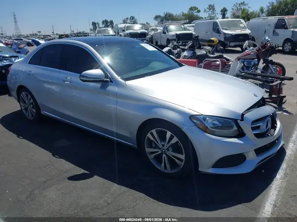 WDDWF4JB9JR386761 2018 MERCEDES-BENZ C-KLASSE - Image 1