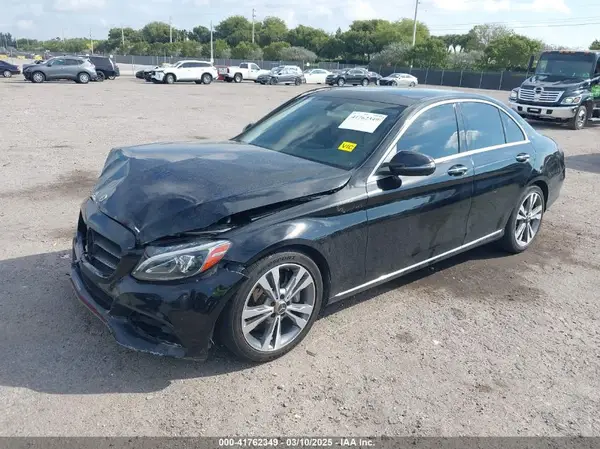 WDDWF4JBXJR406032 2018 MERCEDES-BENZ C-KLASSE - Image 2