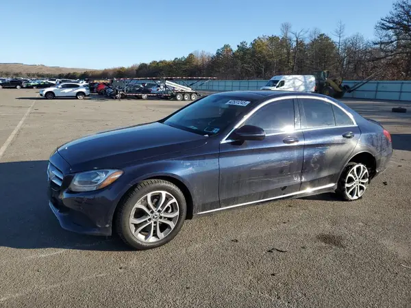 WDDWF4KB0JR322395 2018 MERCEDES-BENZ C-KLASSE - Image 1