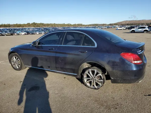 WDDWF4KB0JR322395 2018 MERCEDES-BENZ C-KLASSE - Image 2