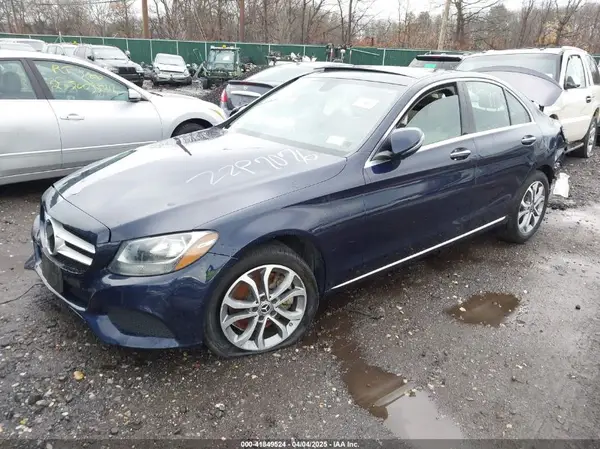 WDDWF4KB0JR329587 2018 MERCEDES-BENZ C-KLASSE - Image 2