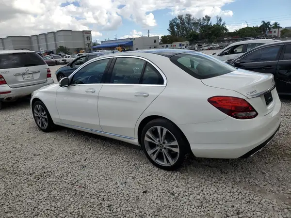 WDDWF4KB0JR395492 2018 MERCEDES-BENZ C-KLASSE - Image 2