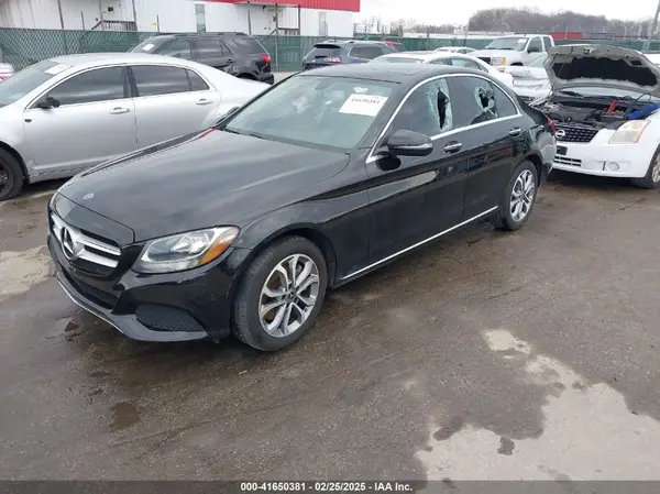 WDDWF4KB2JR341272 2018 MERCEDES-BENZ C-KLASSE - Image 2