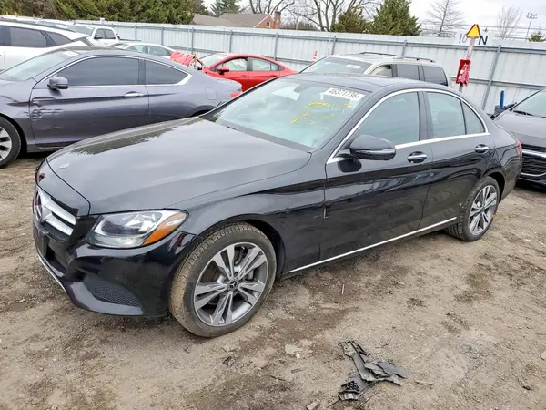 WDDWF4KB2JR393615 2018 MERCEDES-BENZ C-KLASSE - Image 1