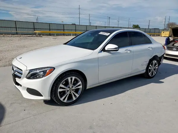 WDDWF4KB2JR396322 2018 MERCEDES-BENZ C-KLASSE - Image 1