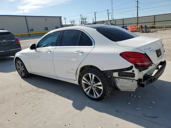 WDDWF4KB2JR396322 2018 MERCEDES-BENZ C-KLASSE - Image 2