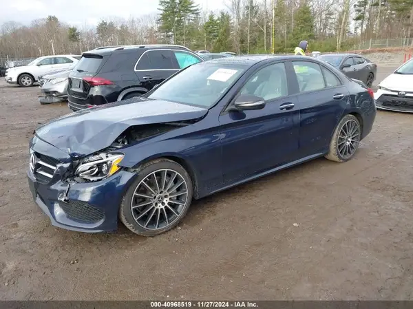 WDDWF4KB3JR403181 2018 MERCEDES-BENZ C-KLASSE - Image 2