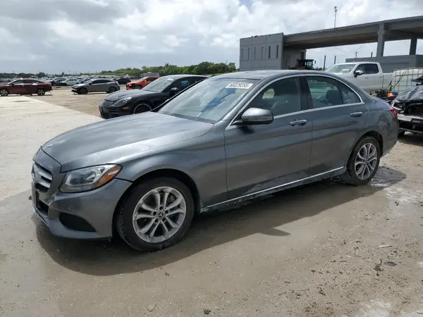 WDDWF4KB4JR312095 2018 MERCEDES-BENZ C-KLASSE - Image 1