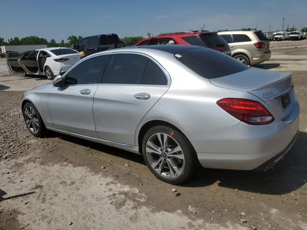 WDDWF4KB4JR420295 2018 MERCEDES-BENZ C-KLASSE - Image 2