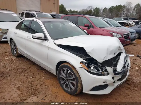 WDDWF4KB5JR374184 2018 MERCEDES-BENZ C-KLASSE - Image 1