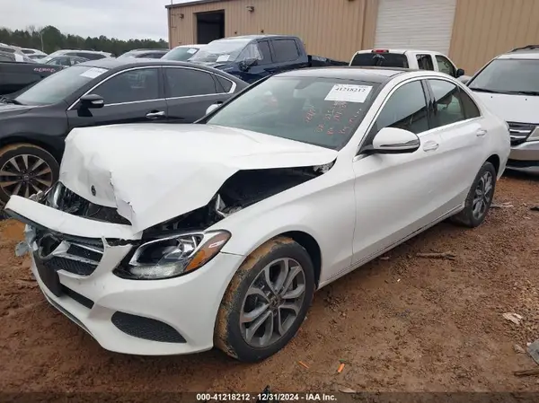 WDDWF4KB5JR374184 2018 MERCEDES-BENZ C-KLASSE - Image 2
