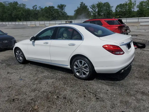 WDDWF4KB5JR376291 2018 MERCEDES-BENZ C-KLASSE - Image 2