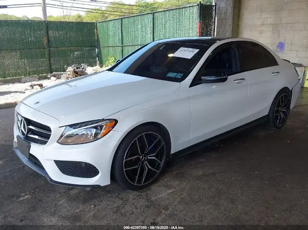 WDDWF4KB7HR281242 2017 MERCEDES-BENZ C-KLASSE - Image 2
