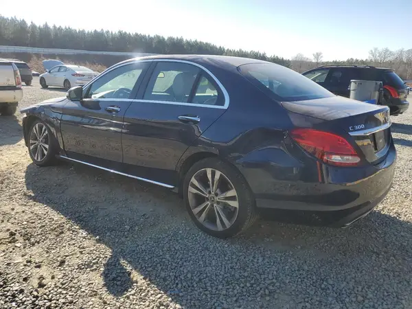 WDDWF4KB7JR407167 2018 MERCEDES-BENZ C-KLASSE - Image 2