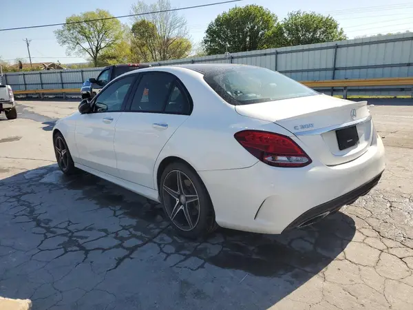 WDDWF4KB8HR214942 2017 MERCEDES-BENZ C-KLASSE - Image 2