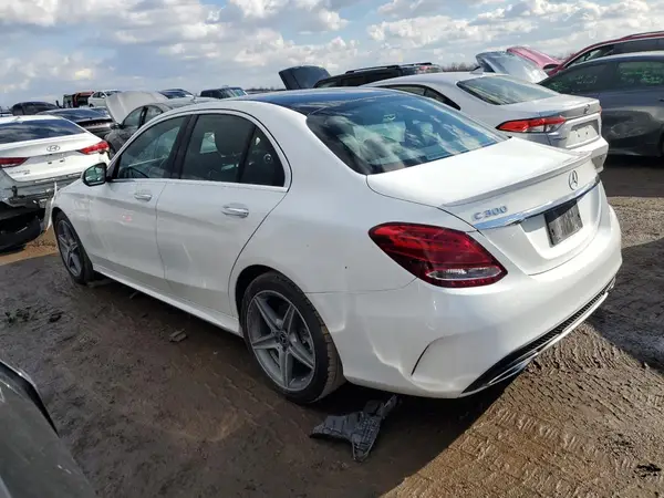 WDDWF4KB8JR348548 2018 MERCEDES-BENZ C-KLASSE - Image 2