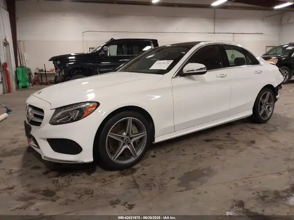 WDDWF4KB8JR351384 2018 MERCEDES-BENZ C-KLASSE - Image 2
