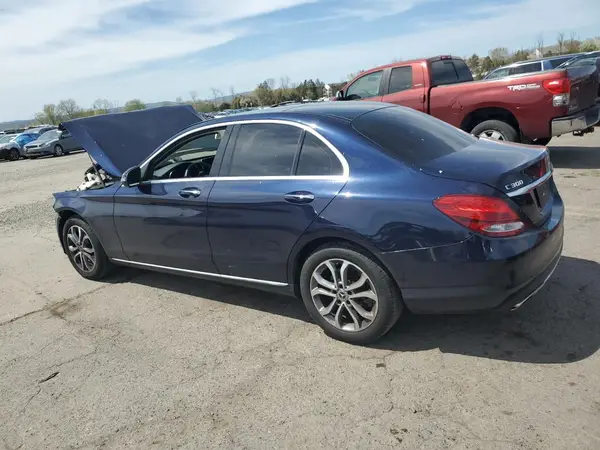 WDDWF4KBXJR314448 2018 MERCEDES-BENZ C-KLASSE - Image 2