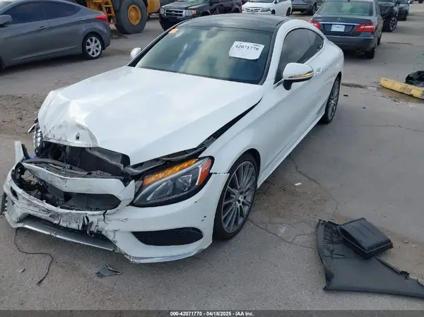 WDDWJ4JB2HF394954 2017 MERCEDES-BENZ C-KLASSE - Image 2