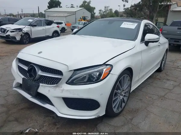 WDDWJ4JB2JF660253 2018 MERCEDES-BENZ C-KLASSE - Image 2