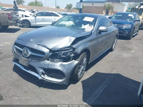 WDDWJ4JB6HF358345 2017 MERCEDES-BENZ C-KLASSE - Image 2