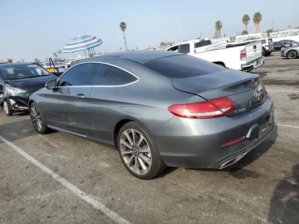WDDWJ4JBXJF631759 2018 MERCEDES-BENZ C-KLASSE - Image 2