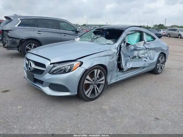 WDDWJ4JBXJF638694 2018 MERCEDES-BENZ C-KLASSE - Image 2