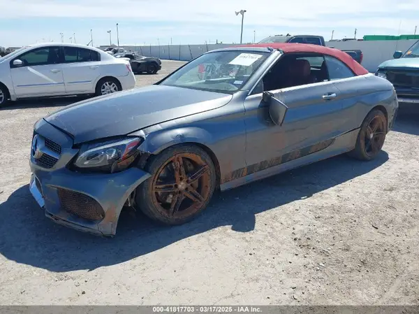 WDDWK4JB3HF445715 2017 MERCEDES-BENZ C-KLASSE - Image 2