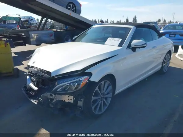 WDDWK4JB3JF695168 2018 MERCEDES-BENZ C-KLASSE - Image 2