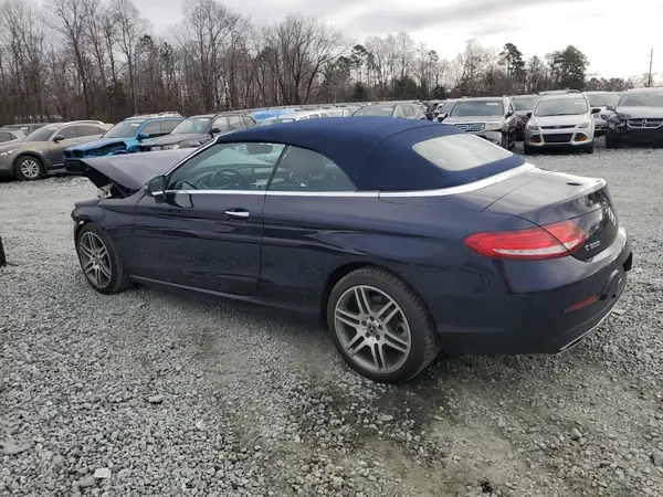 WDDWK4JB7HF562231 2017 MERCEDES-BENZ C-KLASSE - Image 2