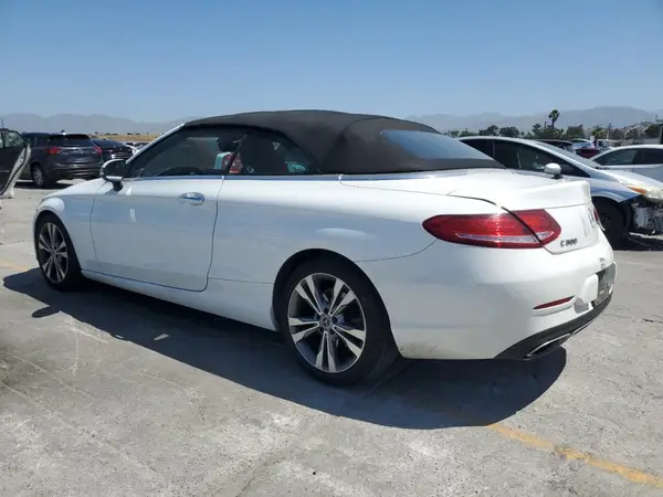 WDDWK4JB7JF623454 2018 MERCEDES-BENZ C-KLASSE - Image 2