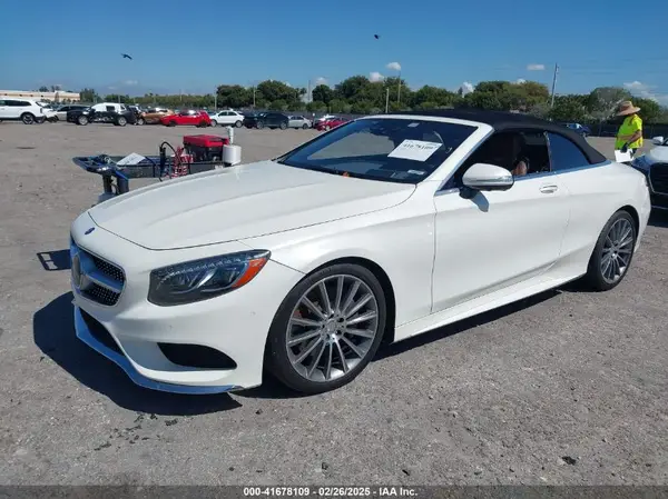 WDDXK8CBXHA017615 2017 MERCEDES-BENZ S-KLASSE - Image 2