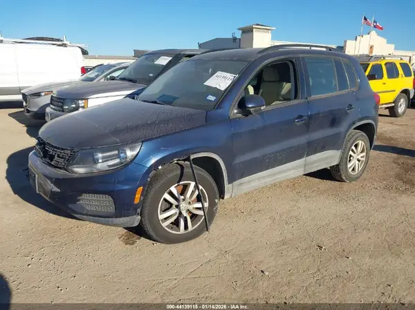 WVGBV7AX2GW587450 2016 VOLKSWAGEN TIGUAN - Image 2