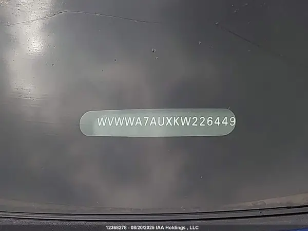 WVWWA7AUXKW226449 2019 VOLKSWAGEN GOLF - Image 8