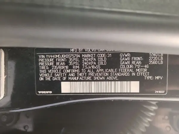 YV440MDJ6H2075794 2017 VOLVO XC60 - Image 8