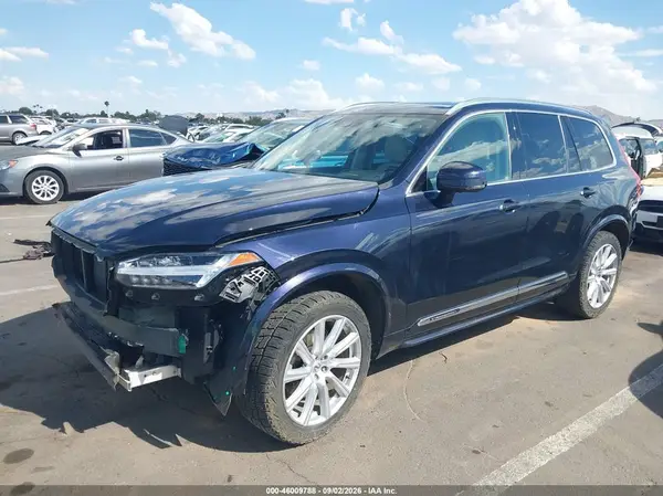 2016 VOLVO XC90 IAAI lot 46009788 auction photo 2